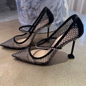 Miu Miu Crystal-mesh Pumps. Stunning, like-new condition.